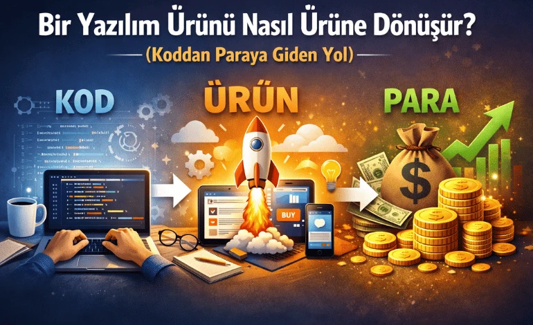 Bir Yazılım Ürünü Nasıl Ürüne Dönüşür ? (Koddan Paraya Giden Yol)