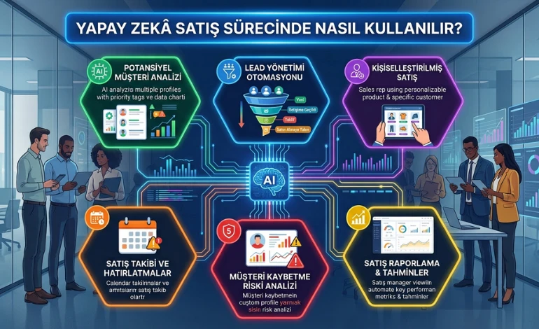 Yapay Zekâ ile Satışlar Nasıl Artırılır? İşletmeler İçin AI Destekli Satış Sistemleri
